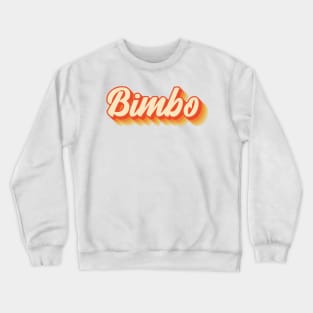 Bimbo - Retro style Crewneck Sweatshirt